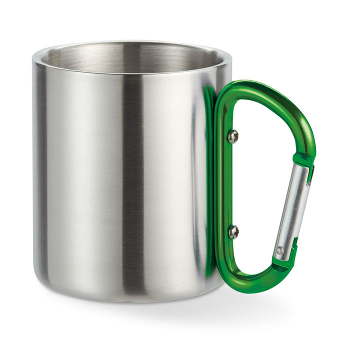 Mug publicitaire en inox 220 ml - TRUMBO Vert 